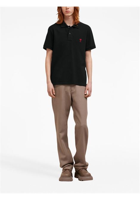 polo adc uomo nera AMI PARIS | BFUPL001.760001